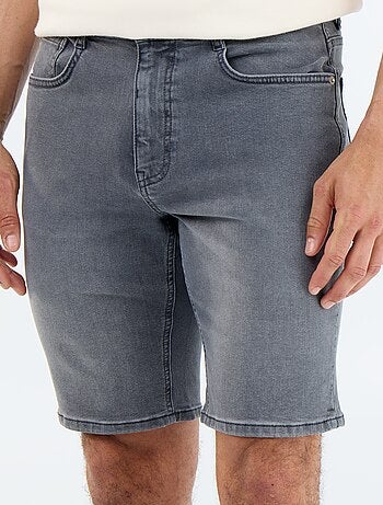 Bermuda vaquera slim fit