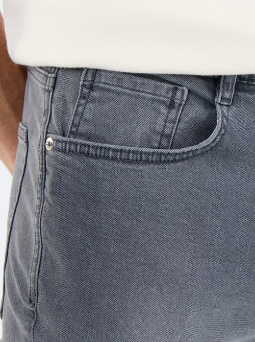 Bermuda vaquera slim fit - Kiabi