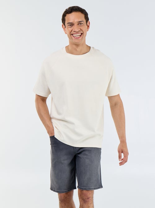 Bermuda vaquera slim fit - Kiabi