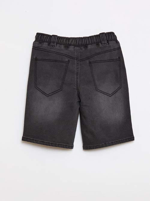 Bermuda vaquero - Colección fácil de poner - Kiabi