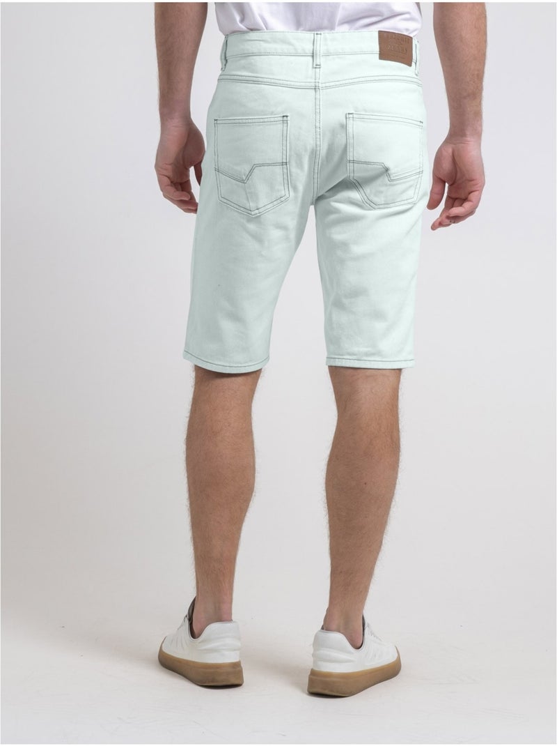 Bermuda vaquero BELKARA Verde - Kiabi