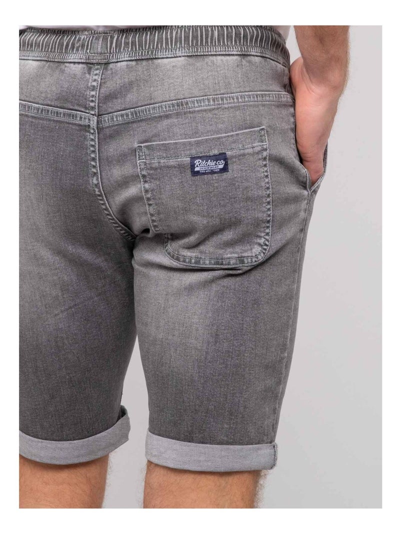Bermuda vaquero BRITER Gris - Kiabi