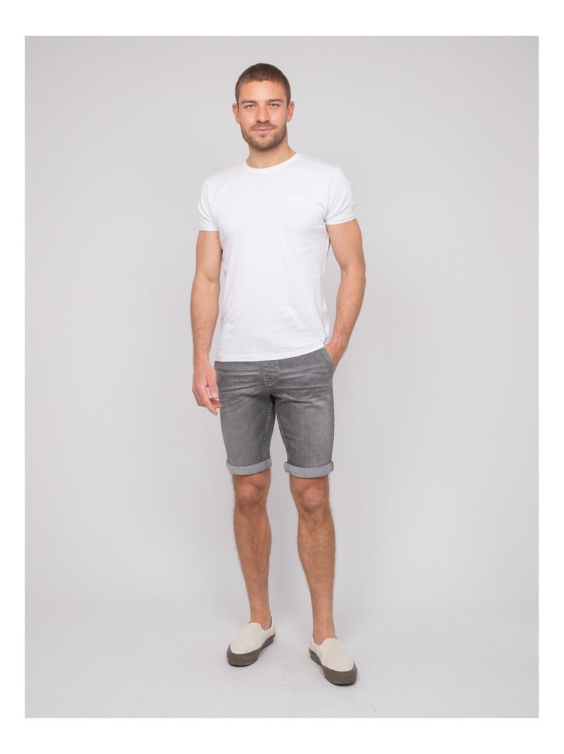 Bermuda vaquero BRITER Gris - Kiabi