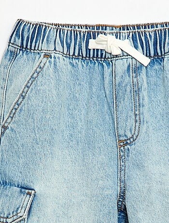 Bermuda vaquero multibolsillos