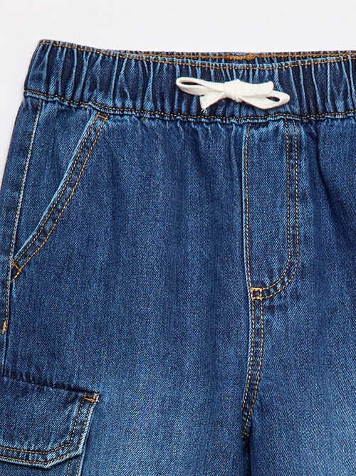 Bermuda vaquero multibolsillos - Kiabi