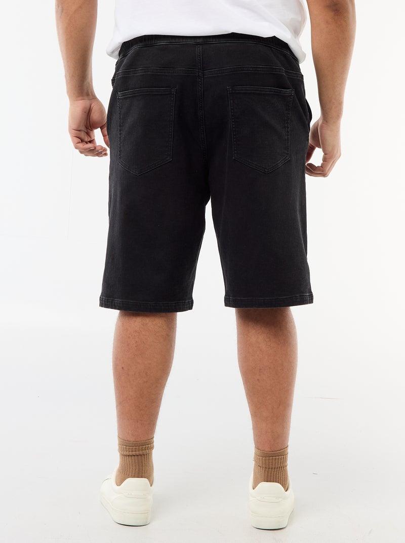 Bermuda Vaquero Negro - Kiabi