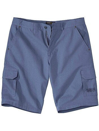 Bermudas cargo de microcanvas de algodón 100 % multibolsillos exploration