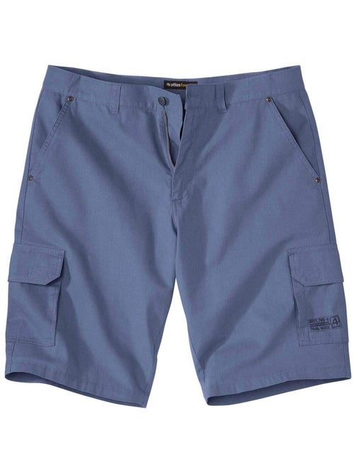 Bermudas cargo de microcanvas de algodón 100 % multibolsillos exploration - Kiabi Bermudas cargo de microcanvas de algodón 100 % multibolsillos exploration - Kiabi