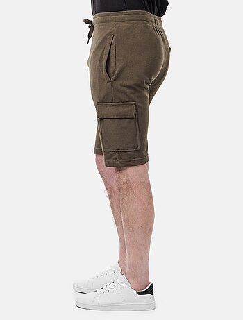 Bermudas cargo de punto piqué