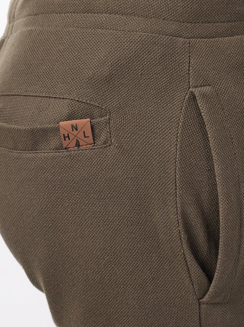 Bermudas cargo de punto piqué - Kiabi