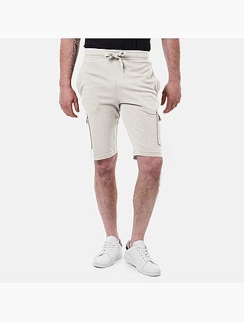Bermudas cargo de punto piqué
