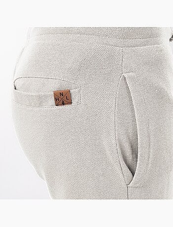 Bermudas cargo de punto piqué