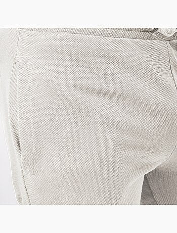 Bermudas cargo de punto piqué