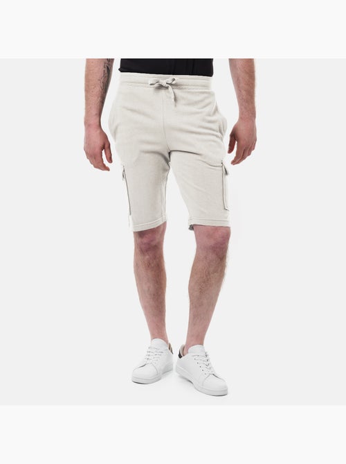 Bermudas cargo de punto piqué - Kiabi