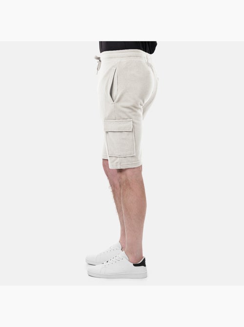 Bermudas cargo de punto piqué - Kiabi