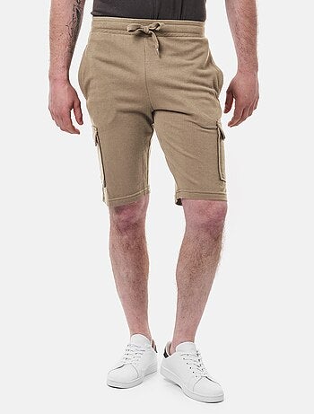 Bermudas cargo de punto piqué