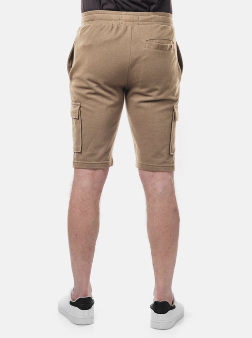 Bermudas cargo de punto piqué - Kiabi
