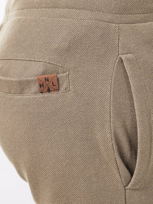 Bermudas cargo de punto piqué - Kiabi