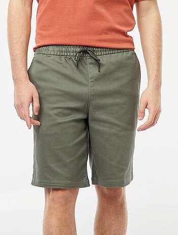 Bermudas chic con corte recto