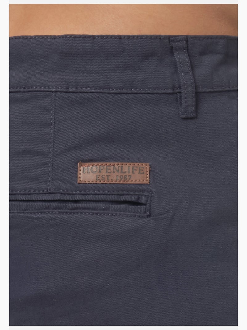 Bermudas chinas Azul marino - Kiabi
