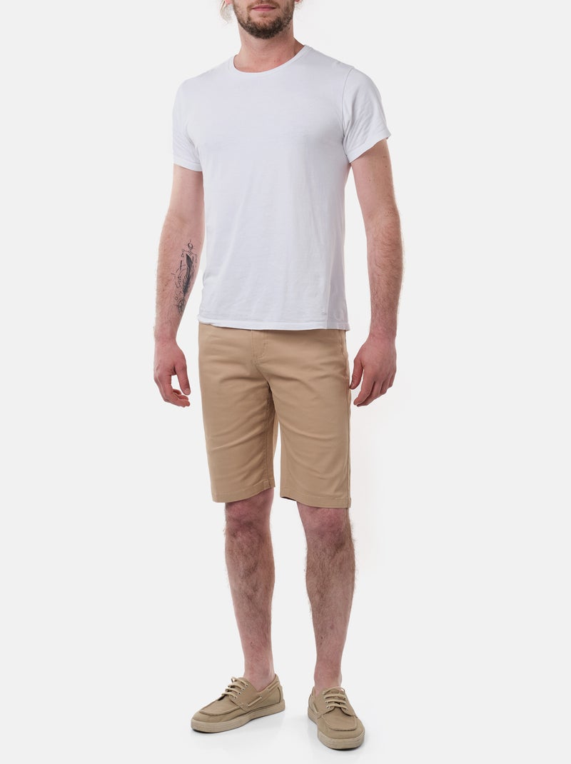 Bermudas chino Beige - Kiabi