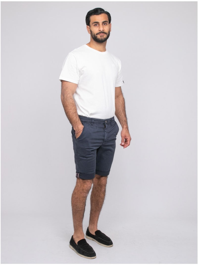 Bermudas chino BOLSTER Azul marino - Kiabi