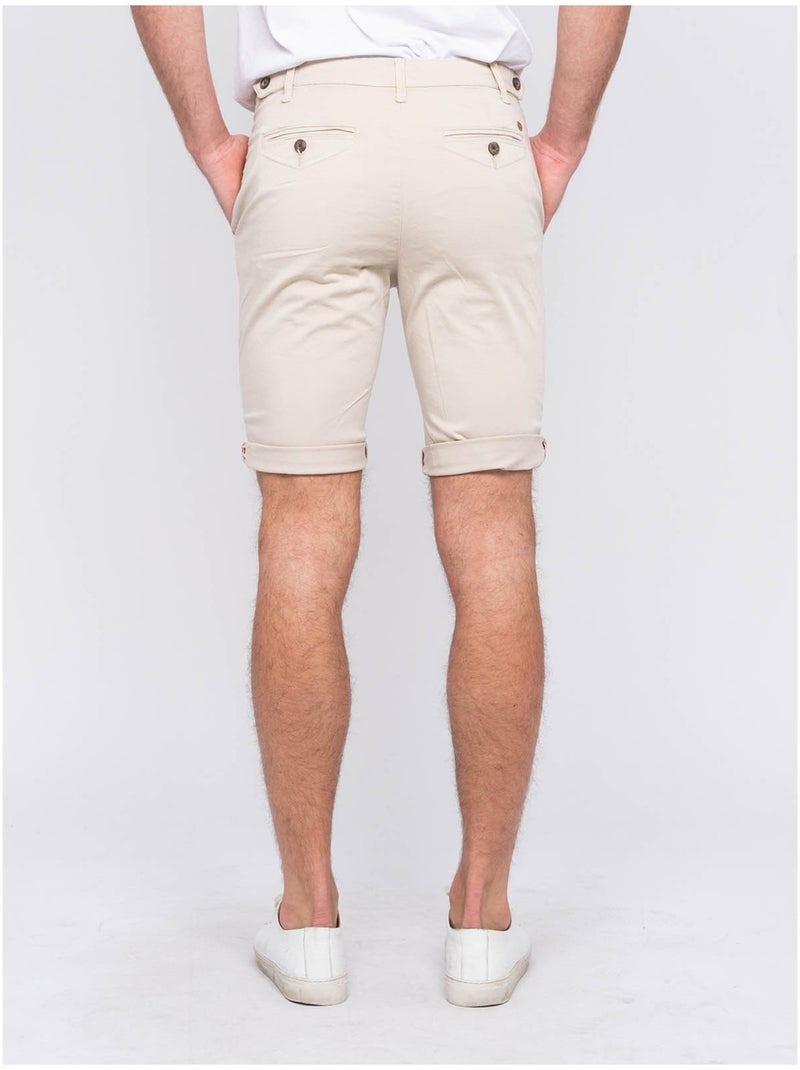 Bermudas chino BOLSTER Beige - Kiabi