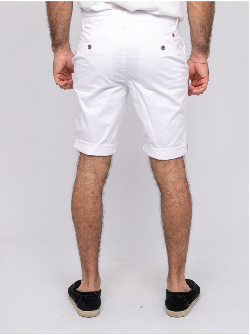 Bermudas chino BOLSTER Blanco - Kiabi