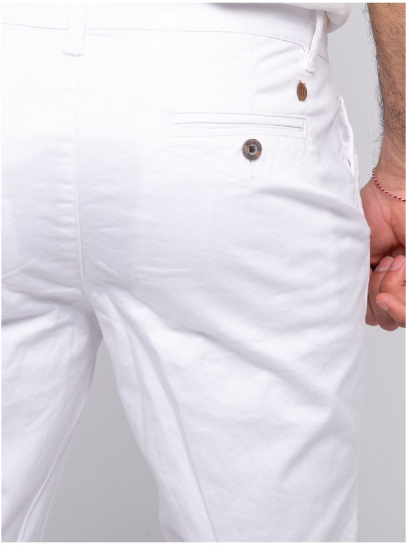 Bermudas chino BOLSTER Blanco - Kiabi