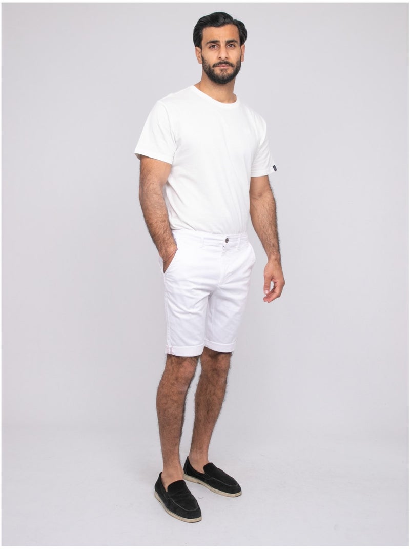 Bermudas chino BOLSTER Blanco - Kiabi