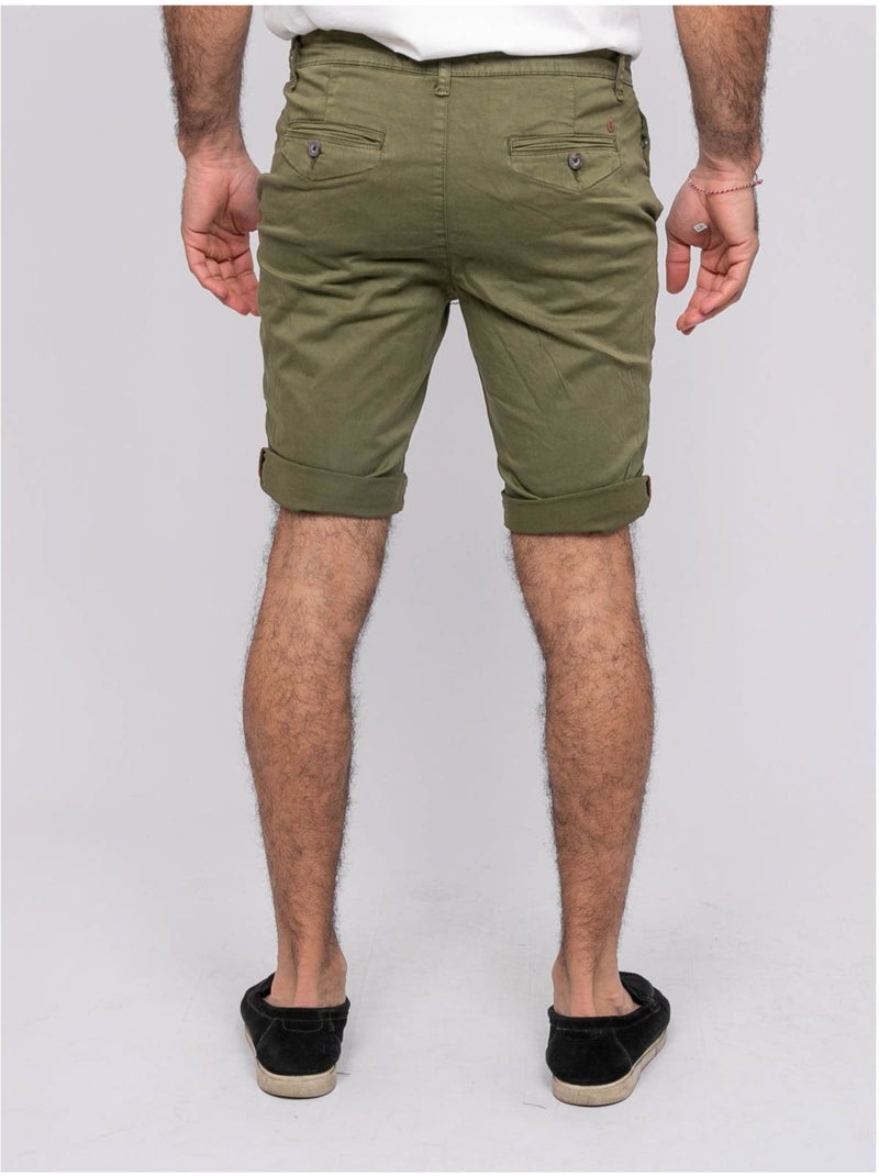 Bermudas chino BOLSTER Caqui - Kiabi
