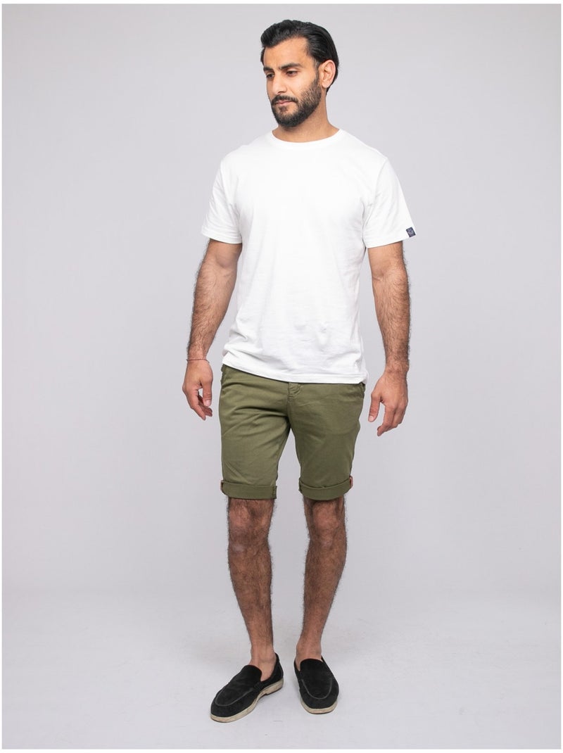 Bermudas chino BOLSTER Caqui - Kiabi