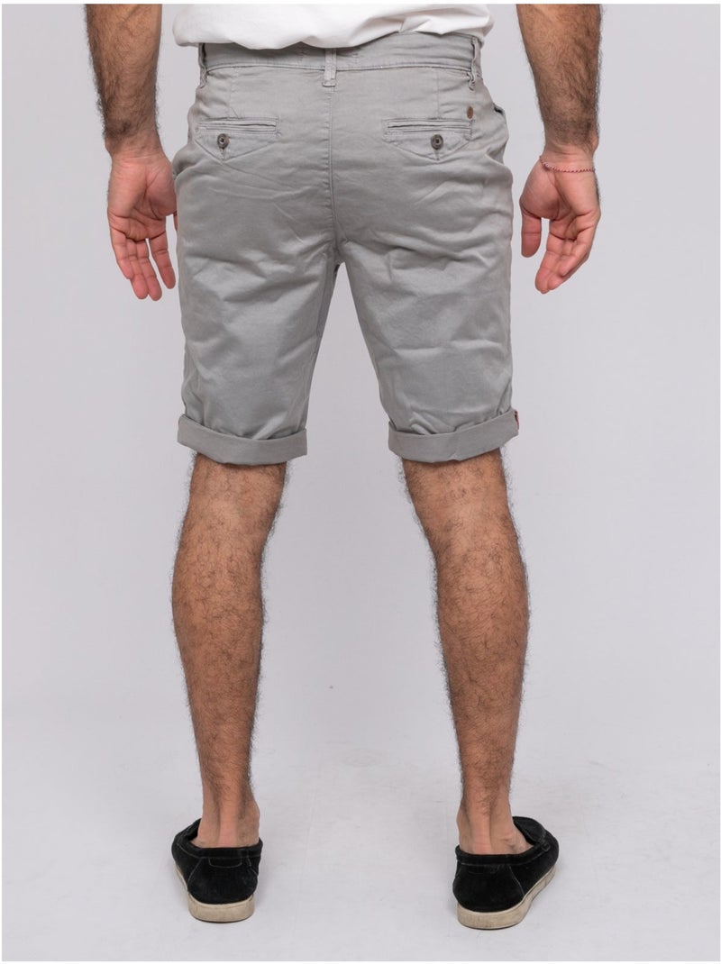 Bermudas chino BOLSTER Gris claro - Kiabi