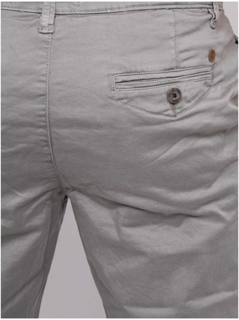 Bermudas chino BOLSTER Gris claro - Kiabi