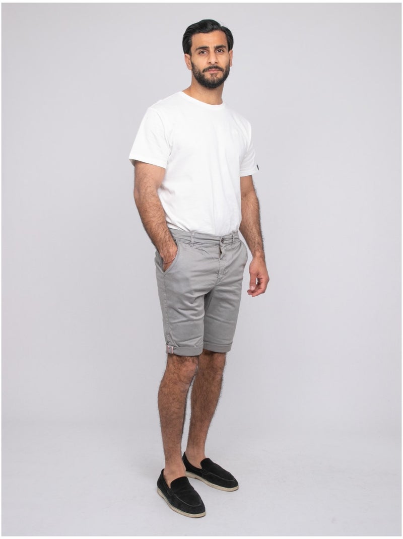 Bermudas chino BOLSTER Gris claro - Kiabi