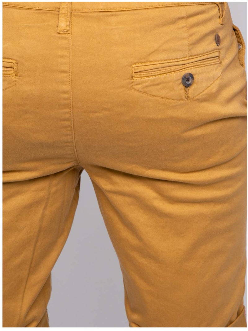 Bermudas chino BOLSTER Mostaza - Kiabi