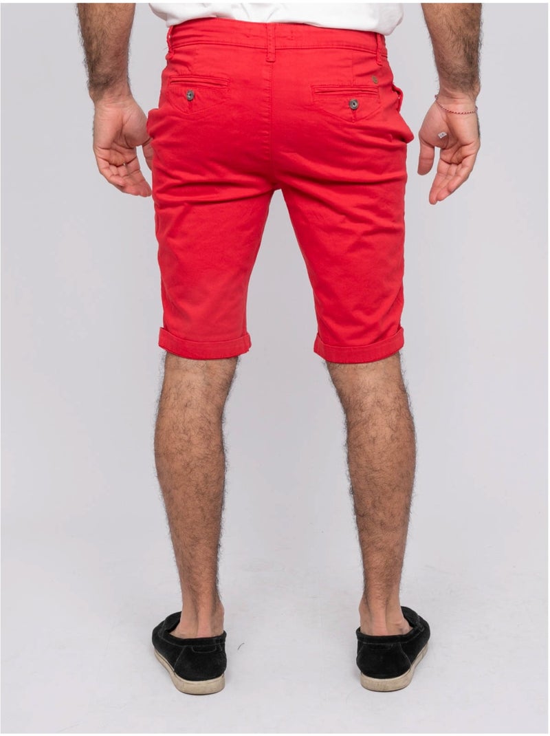 Bermudas chino BOLSTER Rojo - Kiabi