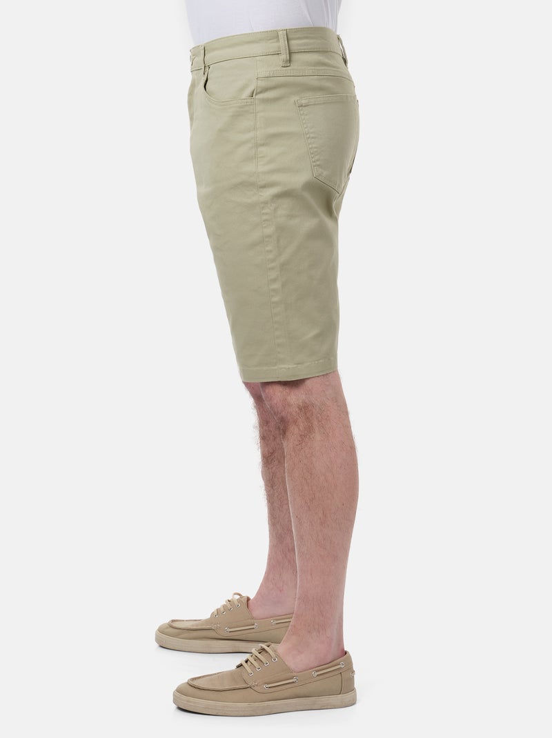 Bermudas chino Caqui - Kiabi