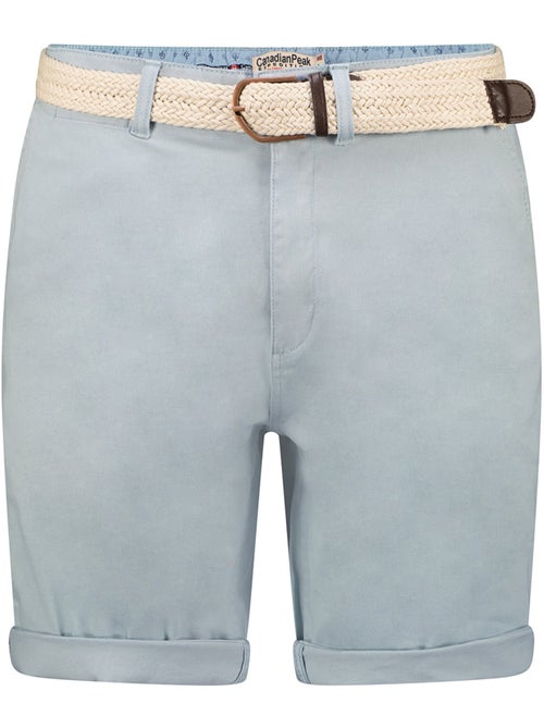 Bermudas chino con cinturón plageak – canadian peak - Kiabi Bermudas chino con cinturón plageak – canadian peak - Kiabi