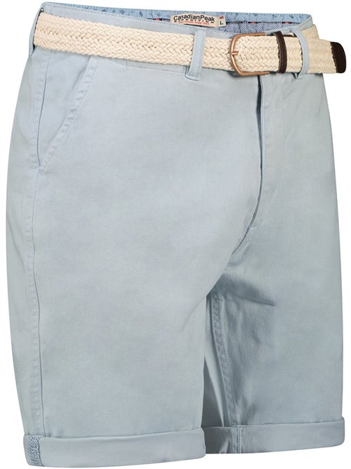 Bermudas chino con cinturón plageak – canadian peak - Kiabi Bermudas chino con cinturón plageak – canadian peak - Kiabi