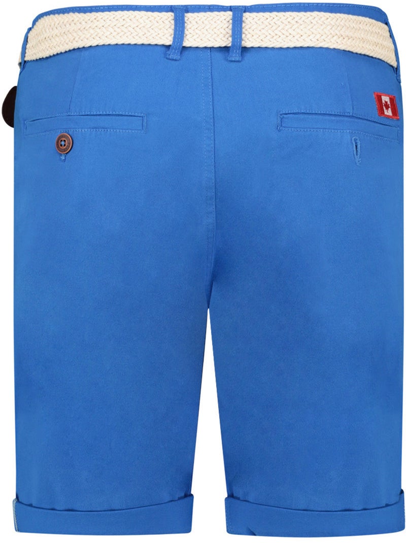 Bermudas chino con cinturón plageak – canadian peak Azul real - Kiabi