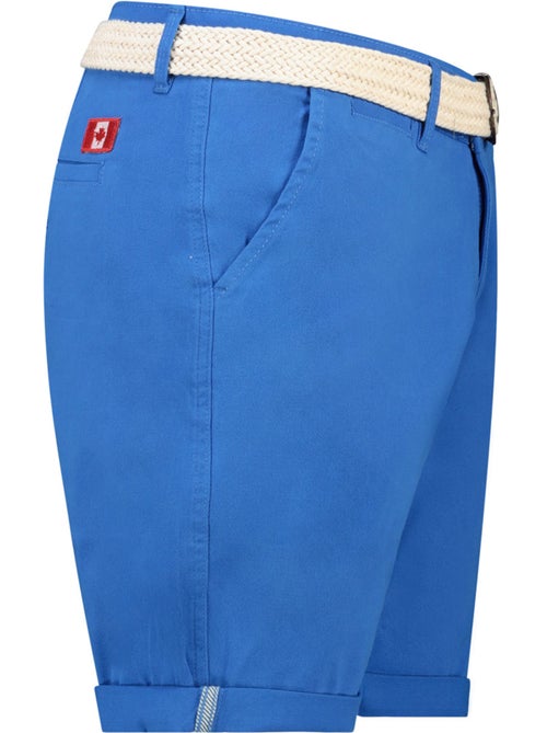 Bermudas chino con cinturón plageak – canadian peak - Kiabi Bermudas chino con cinturón plageak – canadian peak - Kiabi
