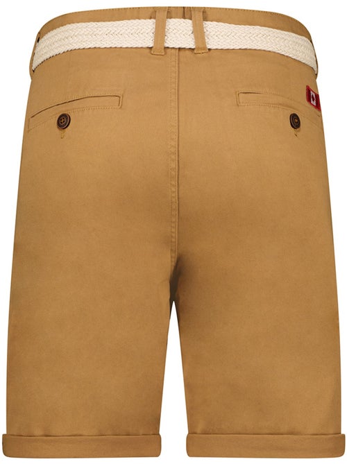 Bermudas chino con cinturón plageak – canadian peak - Kiabi Bermudas chino con cinturón plageak – canadian peak - Kiabi