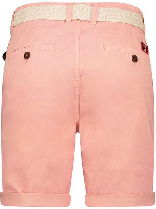 Bermudas chino con cinturón plageak – canadian peak - Kiabi Bermudas chino con cinturón plageak – canadian peak - Kiabi