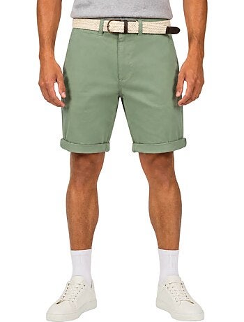 Bermudas chino con cinturón plageak – canadian peak