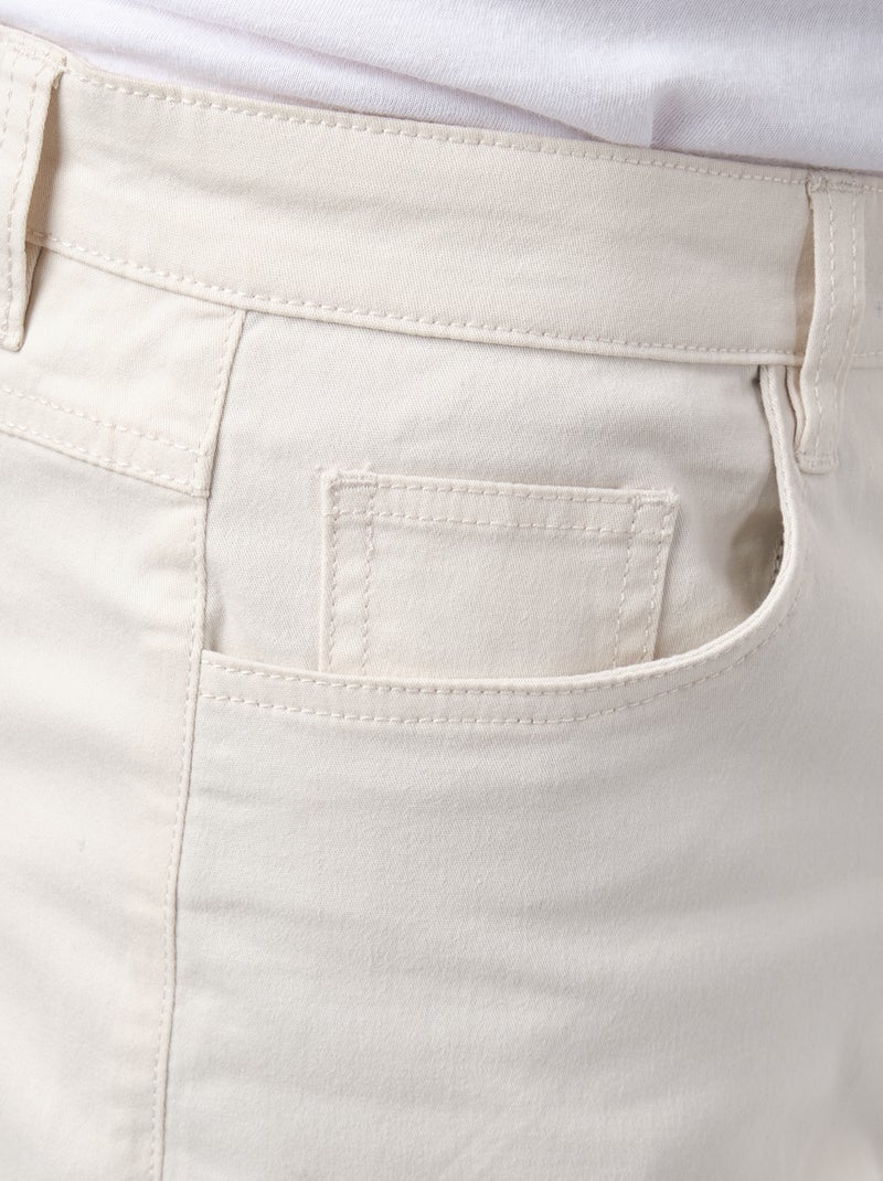 Bermudas chino Crudo - Kiabi