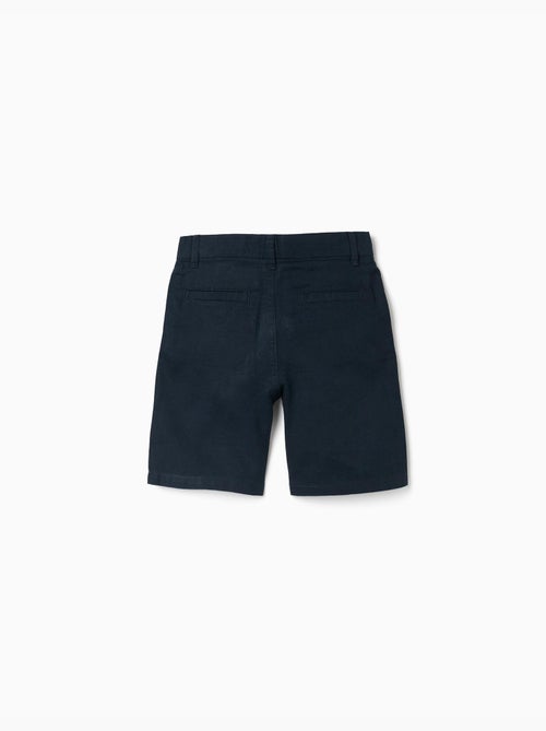Bermudas chino largas en lino y algodón - Kiabi
