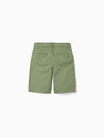 Bermudas chino largas en lino y algodón
