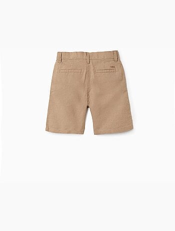 Bermudas chino largos en lino y algodón