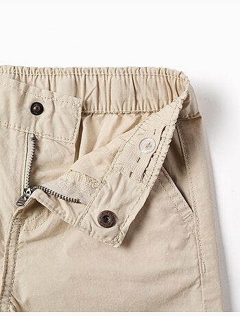 Bermudas chino midi en popelina